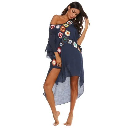 Irregular Hem Dress Cover-up - Image 5