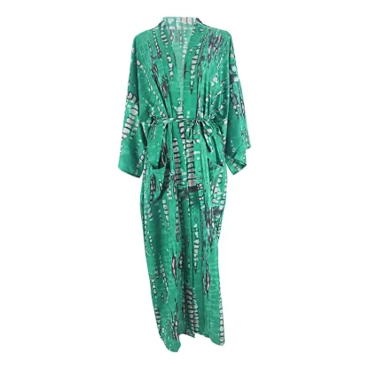 Tie Dye Long Dress Cover-ups - Image 7