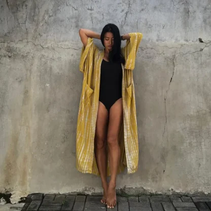 Tie Dye Long Dress Cover-ups - Image 6