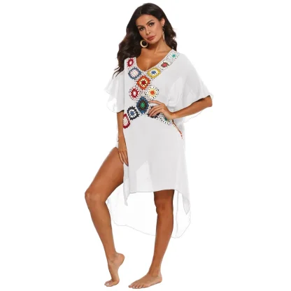 Irregular Hem Dress Cover-up - Image 2