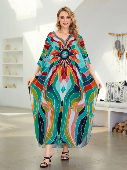 Maxi Boho-style Cover-up