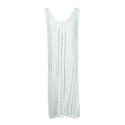 Hollow Out Mini Dress Cover-up - Image 4