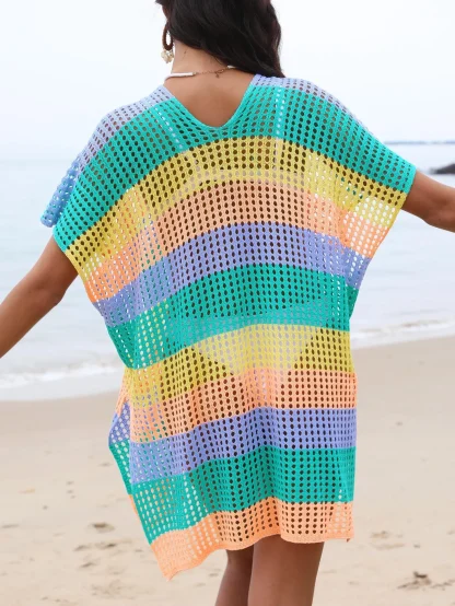 Fishnet Tunic Dress Cover-up - Image 4