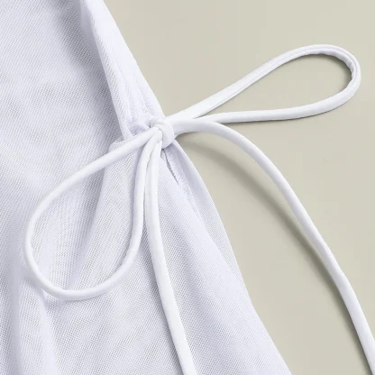 See-through High Slit Cover-up - Image 5