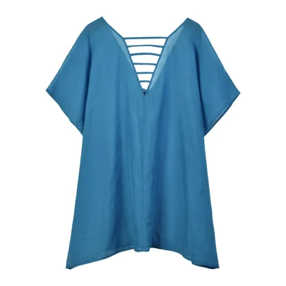 Soft See-through Dress Cover-up - Image 6