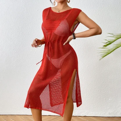 Sexy Fishnet Dress Cover-up - Image 4