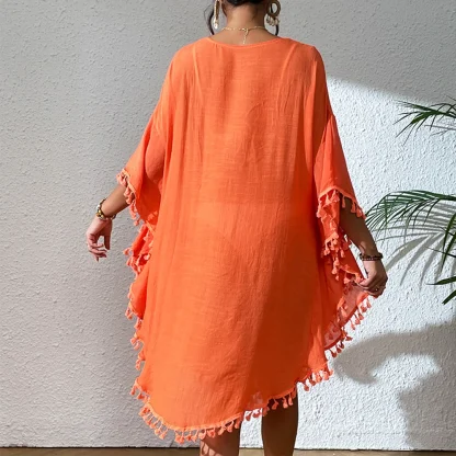 Kaftan Midi Dress Cover-ups - Image 5