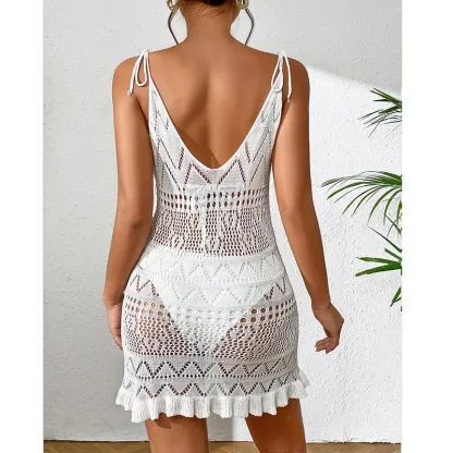 See-through Mini Dress Cover-ups - Image 4