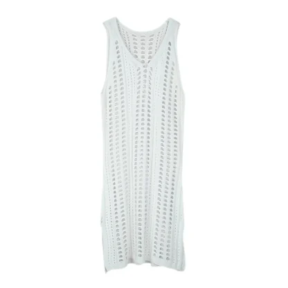 Hollow Out Mini Dress Cover-up - Image 3