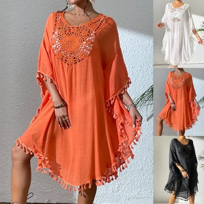 Kaftan Midi Dress Cover-ups - Image 6