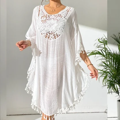 Kaftan Midi Dress Cover-ups - Image 2