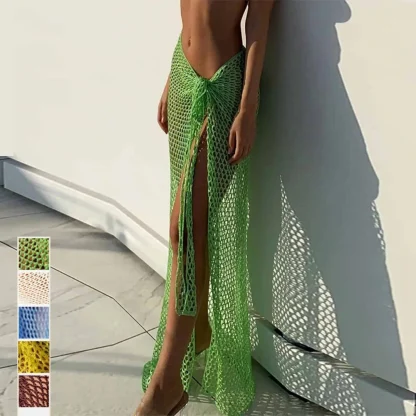 Fishnet Long Skirt Cover-ups - Image 2