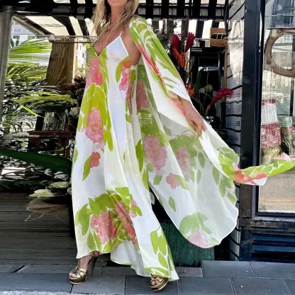 Soft Flowy Kimono Cover-ups - Image 3