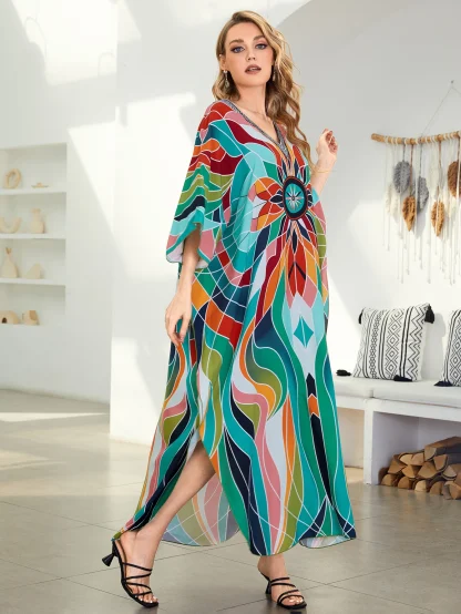 Maxi Boho-style Cover-up - Image 6