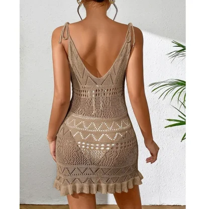 See-through Mini Dress Cover-ups - Image 5