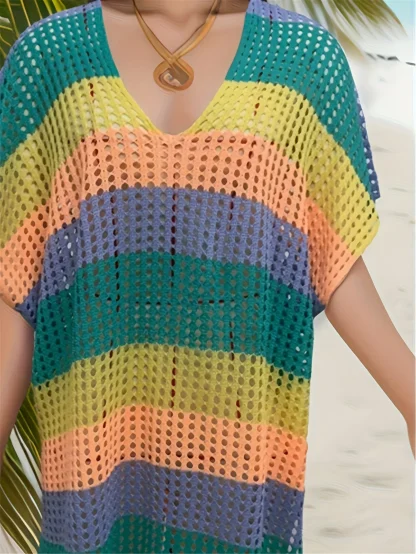 Fishnet Tunic Dress Cover-up - Image 5