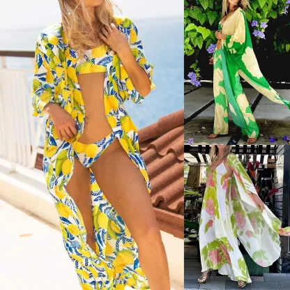 Soft Flowy Kimono Cover-ups - Image 6