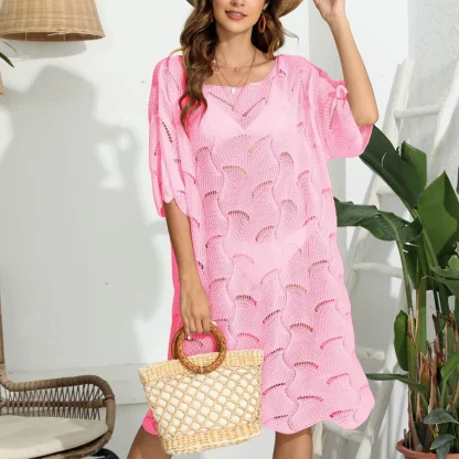 Hollow Out Dress Cover-ups - Image 4