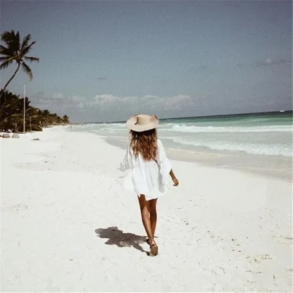 Loose Fit Dress Cover-up - Image 4