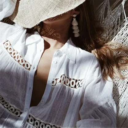 Loose Fit Dress Cover-up - Image 3