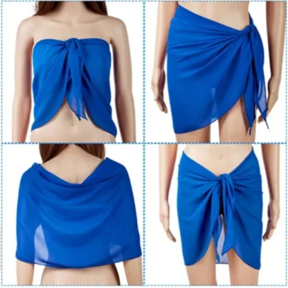 Sexy See-through Sarong Cover-ups - Image 5