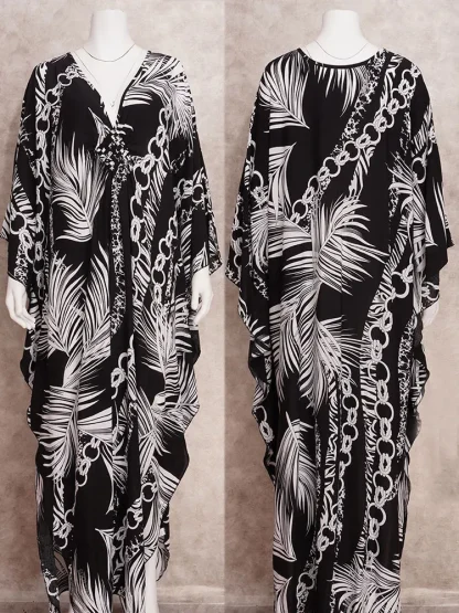 V-neck Maxi Dress Cover-ups - Image 7