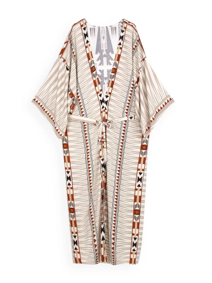 Bohemian Printed Cover-up - Image 3