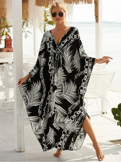 V-neck Maxi Dress Cover-ups