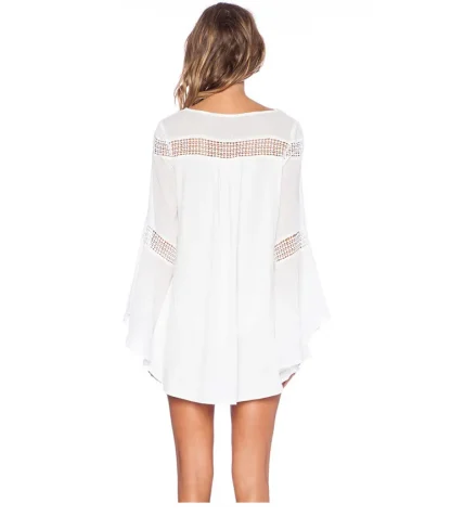 Chic V-neck Dress Cover-ups - Image 3