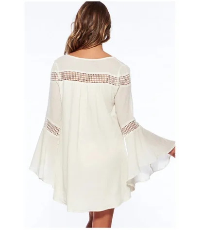 Chic V-neck Dress Cover-ups - Image 6