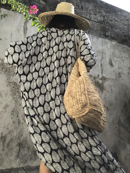 Tie Waist Kimono Cover-ups - Image 3