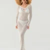 See-through Maxi Dress Cover-up - Image 2