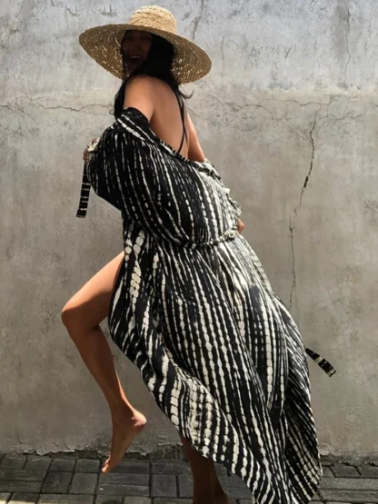 Tie Dye Kimono Cover-ups - Image 3