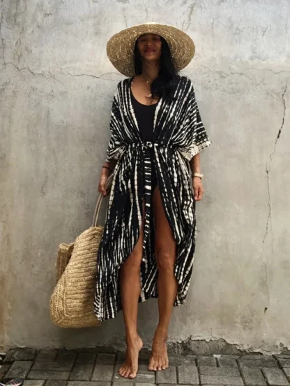 Tie Dye Kimono Cover-ups - Image 2