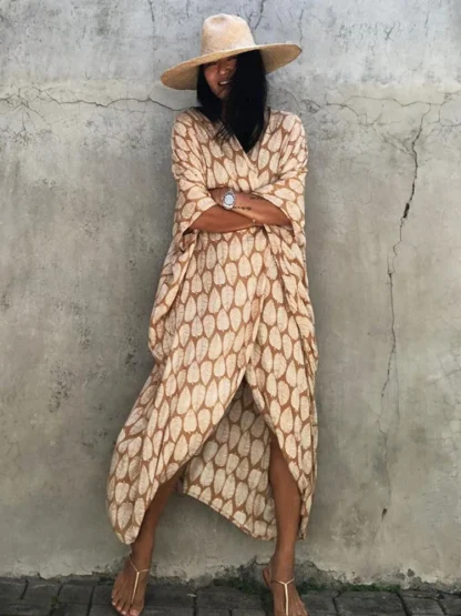 Tie Waist Kimono Cover-ups - Image 4