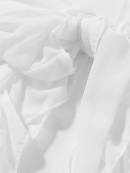 Sexy Ruffle Edge Skirt Cover-ups - Image 6