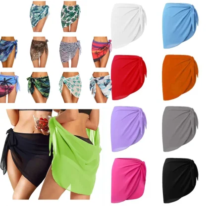 Sexy See-through Sarong Cover-ups - Image 7