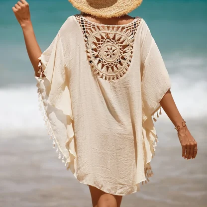 Tunic Hollow Out Cover-ups - Image 2