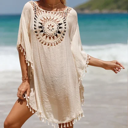 Tunic Hollow Out Cover-ups - Image 5