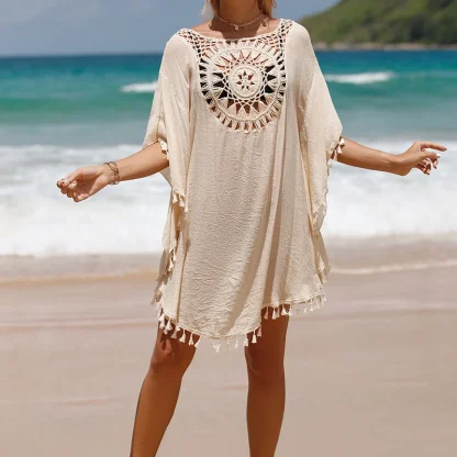 Tunic Hollow Out Cover-ups